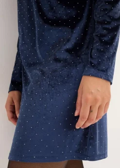 bonprix Kleider|Bekleidung·Pullover & Strickjacken|Kleid dunkelblau