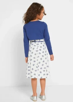 Kleid + Bolero + Gürtel (3-tlg.Set)|bonprix Hot
