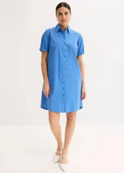 Kleid aus Baumwoll- Popeline|bonprix Discount