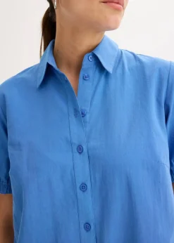 Kleid aus Baumwoll- Popeline|bonprix Discount