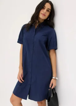 Kleid aus Baumwoll- Popeline|bonprix Hot
