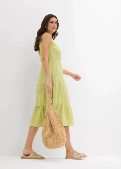 Kleid aus weichem Musselin|bonprix Discount