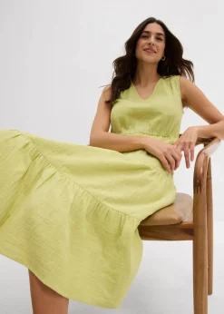 Kleid aus weichem Musselin|bonprix Discount