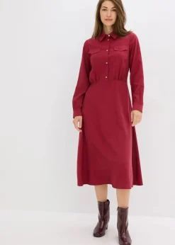 Kleid mit Hemdkragen|bonprix New