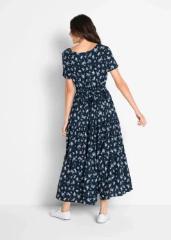 Kleid mit kurzen Ärmeln|bonprix Clearance