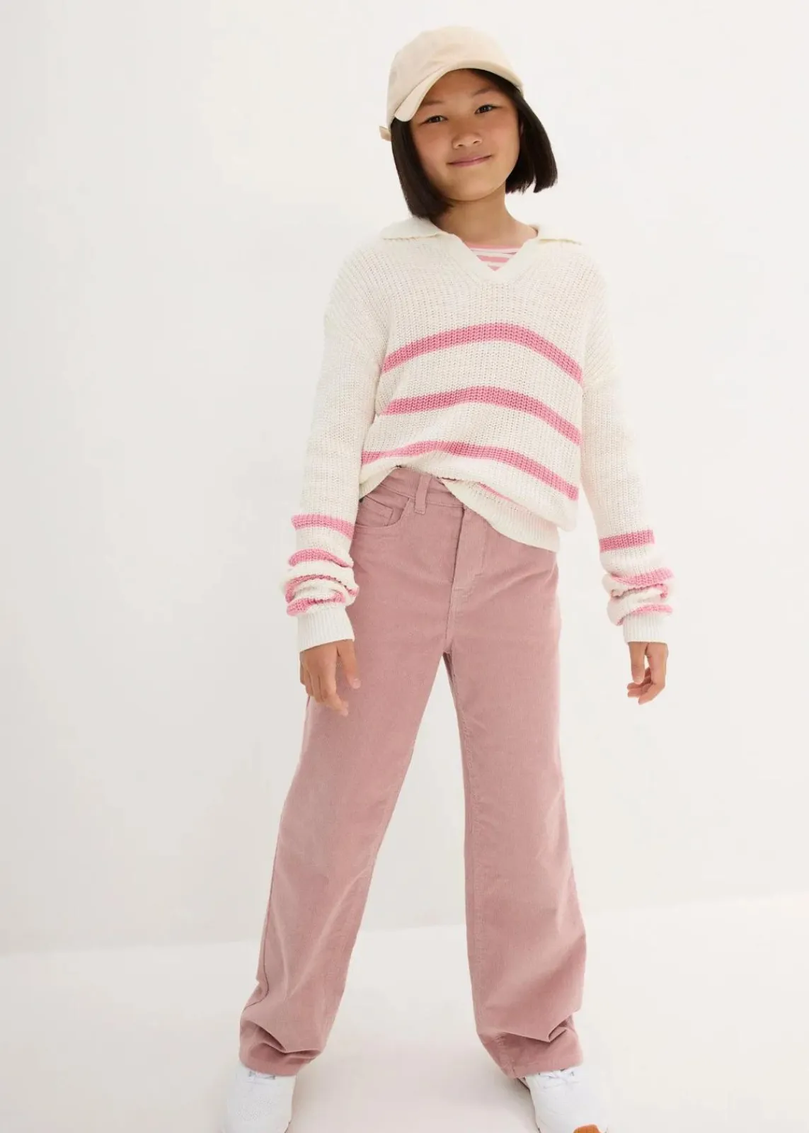 Komfortable Cordhose Loose fit|bonprix Sale