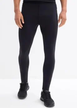 bonprix Outdoorbekleidung|Sportbekleidung|Komfort-Lauftights Herren mit Handytasche schwarz