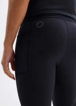 bonprix Outdoorbekleidung|Sportbekleidung|Komfort-Lauftights Herren mit Handytasche schwarz