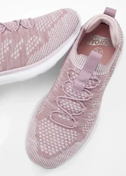 bonprix Komfortschuhe|Sport- & Trekkingschuhe|Komfort-Slip-In-Sneaker aus Soft-Material flieder