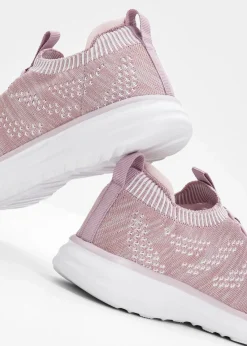 bonprix Komfortschuhe|Sport- & Trekkingschuhe|Komfort-Slip-In-Sneaker aus Soft-Material flieder