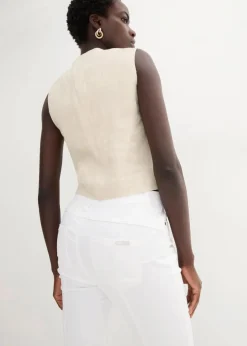 bonprix Bekleidung·Kleider|Hosen|Komfort-Stretchhose weiß