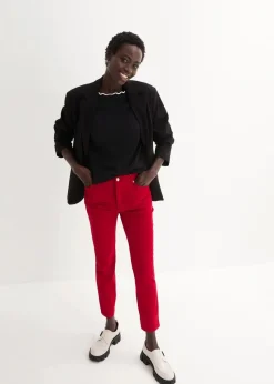 bonprix Hosen|Bekleidung·Kleider|Komfort-Stretchhose chillirot