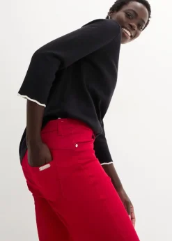 bonprix Hosen|Bekleidung·Kleider|Komfort-Stretchhose chillirot
