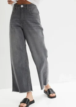 7/8-Komfort-Stretch-Jeans, Wide Fit|bonprix Outlet