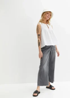 7/8-Komfort-Stretch-Jeans, Wide Fit|bonprix Outlet