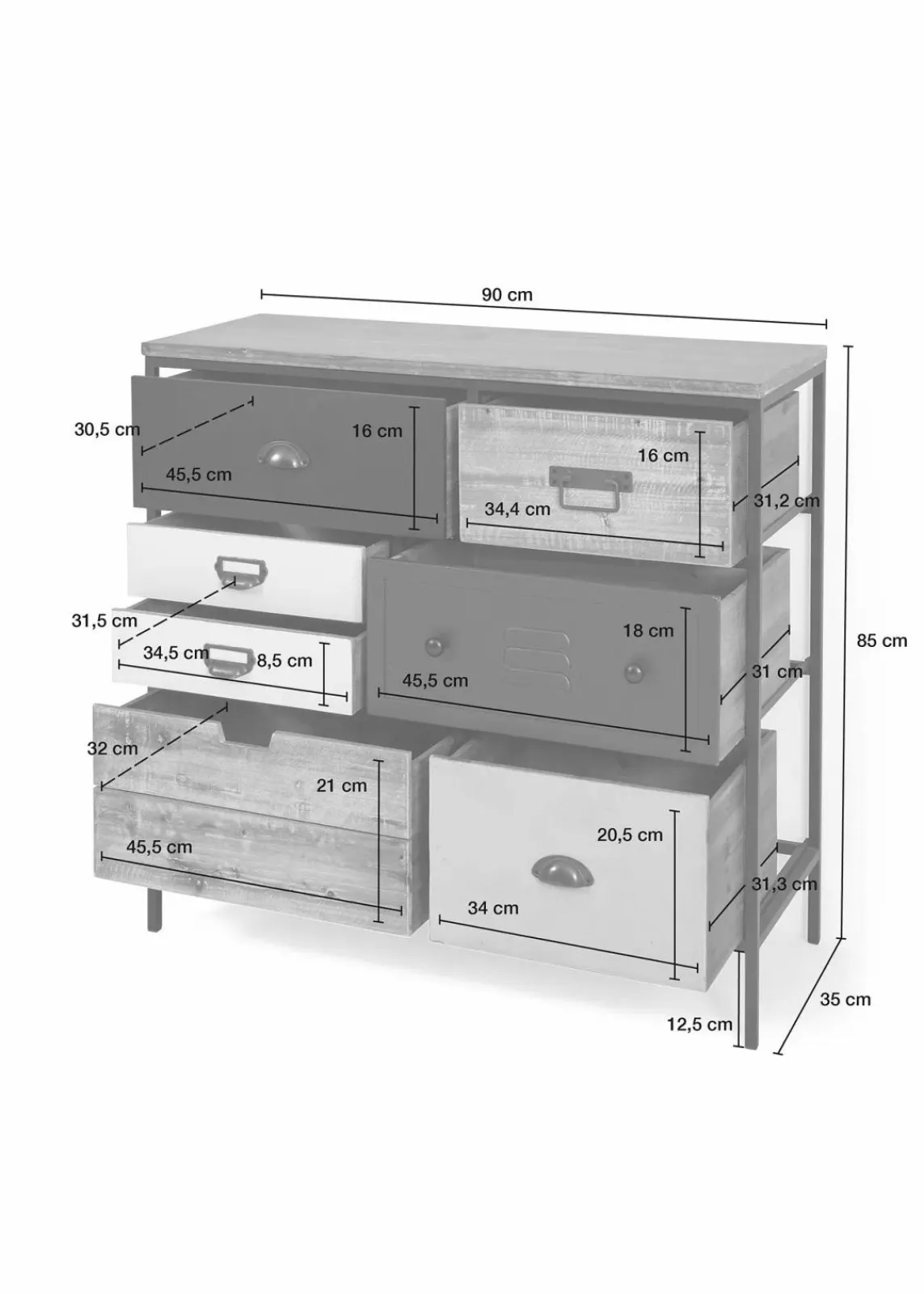 Kommode|bonprix Outlet