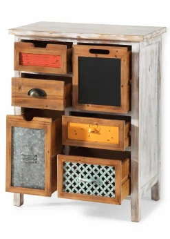 bonprix Kommoden & Sideboards|Kommode weiß/bunt