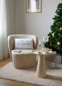 bonprix Wohnaccessoires|Kunstfell Teppich mit weicher Oberfläche natur