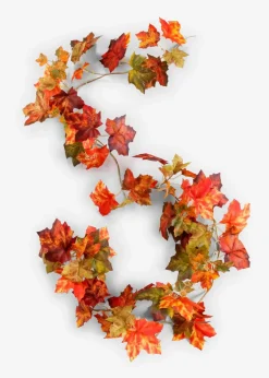 bonprix Wohnaccessoires|Kunstpflanzengirlande aus Herbstlaub rot/grün/gelb