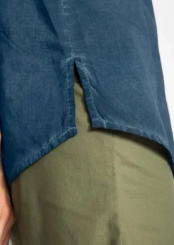 Kurzarmbluse aus reiner Baumwolle|bonprix Sale