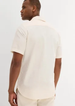 Kurzarmhemd aus Leinen|bonprix Clearance