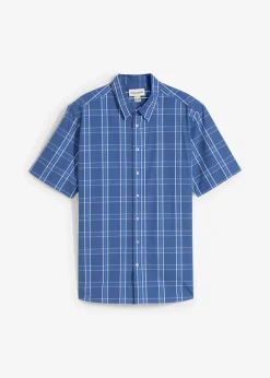 Kurzarmhemd aus reiner Baumwolle|bonprix Discount