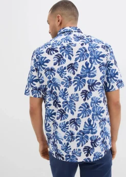 Kurzarmhemd aus reiner Baumwolle|bonprix Discount