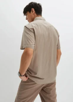 Kurzarmhemd aus reiner Baumwolle|bonprix Best