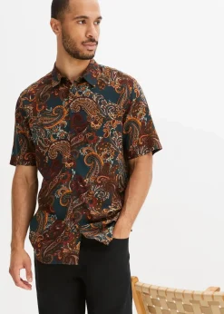 Kurzarmhemd aus Viskose|bonprix Sale