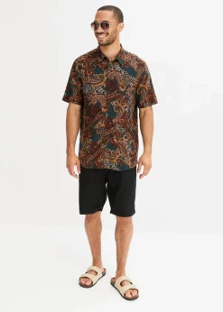 Kurzarmhemd aus Viskose|bonprix Sale