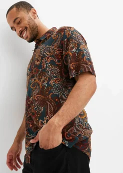 Kurzarmhemd aus Viskose|bonprix Sale
