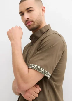 Kurzarmhemd aus Viskose|bonprix Hot