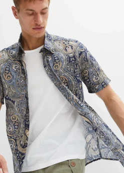 Kurzarmhemd in sommerlich leichter Qualität|bonprix Best