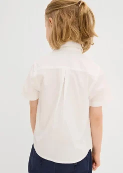 Kurzarmhemd und Fliege aus reiner Baumwolle (2-tlg.Set)|bonprix Online