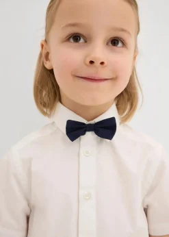 Kurzarmhemd und Fliege aus reiner Baumwolle (2-tlg.Set)|bonprix Online