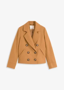 Kurze Jacke in Wolloptik|bonprix Online