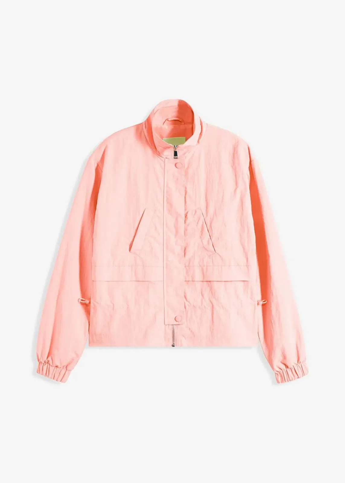 bonprix Bekleidung·Hosen|Jacken & Mäntel|Kurze Jacke mit Taillen-Tunnelzug softrosa