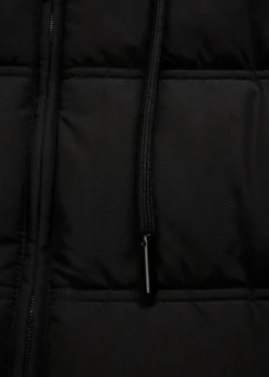 bonprix Bekleidung·Hosen|Nachhaltigere Materialien|Kurze Steppjacke schwarz