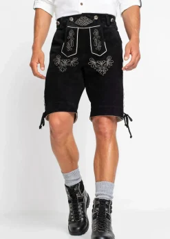 Kurze Trachtenlederhose, Regular Fit|bonprix Outlet