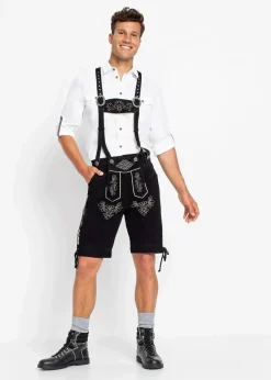 Kurze Trachtenlederhose, Regular Fit|bonprix Outlet