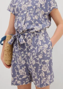 Kurzer Jumpsuit aus fließender Viskose|bonprix Outlet