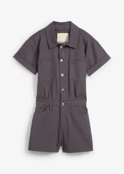Kurzer Overall aus reiner Baumwolle|bonprix Discount