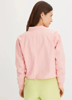 bonprix Jacken & Mäntel|Bekleidung·Hosen|Kurzer Soft-Blouson softrosa
