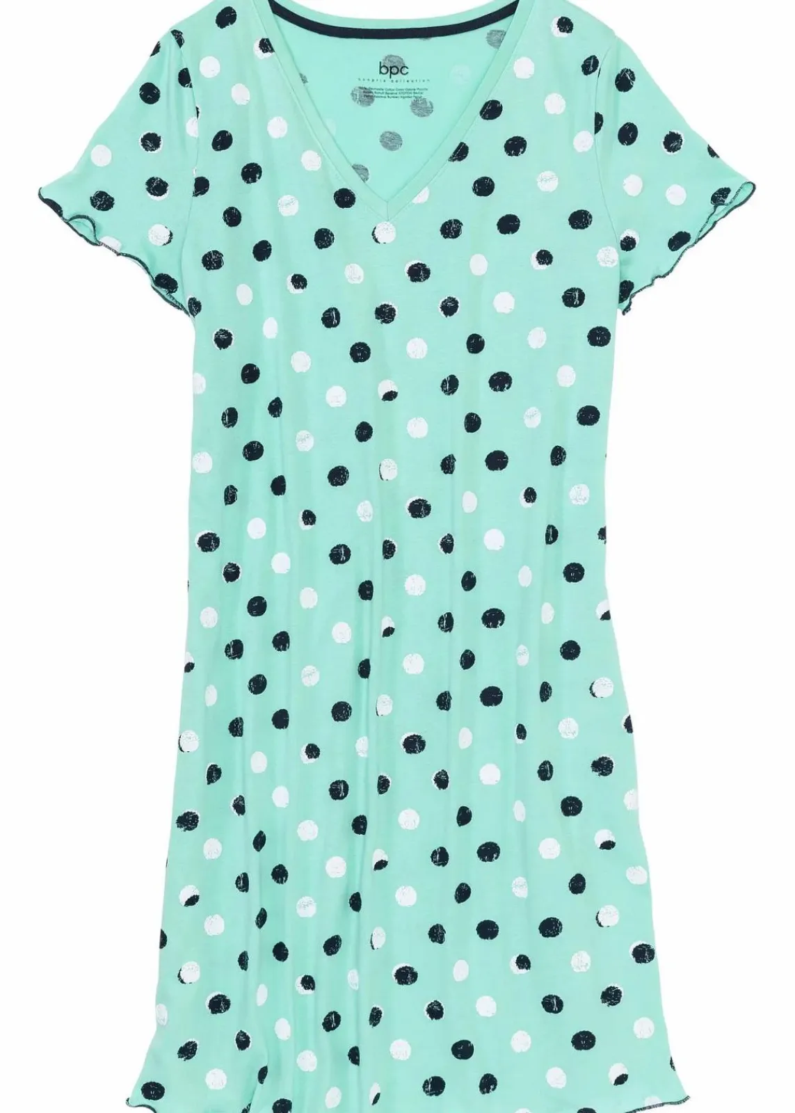 Kurzes Nachthemd aus Bio-Baumwolle|bonprix Outlet