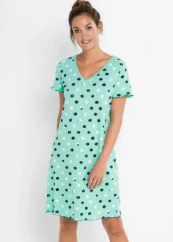 Kurzes Nachthemd aus Bio-Baumwolle|bonprix Outlet