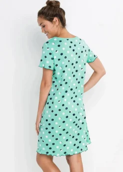 Kurzes Nachthemd aus Bio-Baumwolle|bonprix Outlet