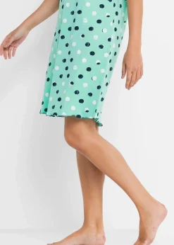 Kurzes Nachthemd aus Bio-Baumwolle|bonprix Outlet