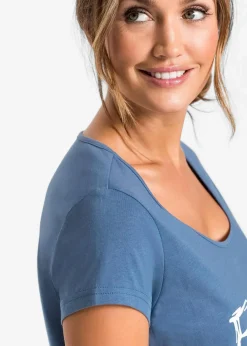 Kurzes Nachthemd aus reiner Baumwolle|bonprix Sale