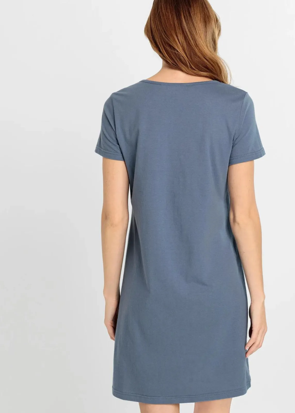 Kurzes Nachthemd aus reiner Bio-Baumwolle|bonprix New