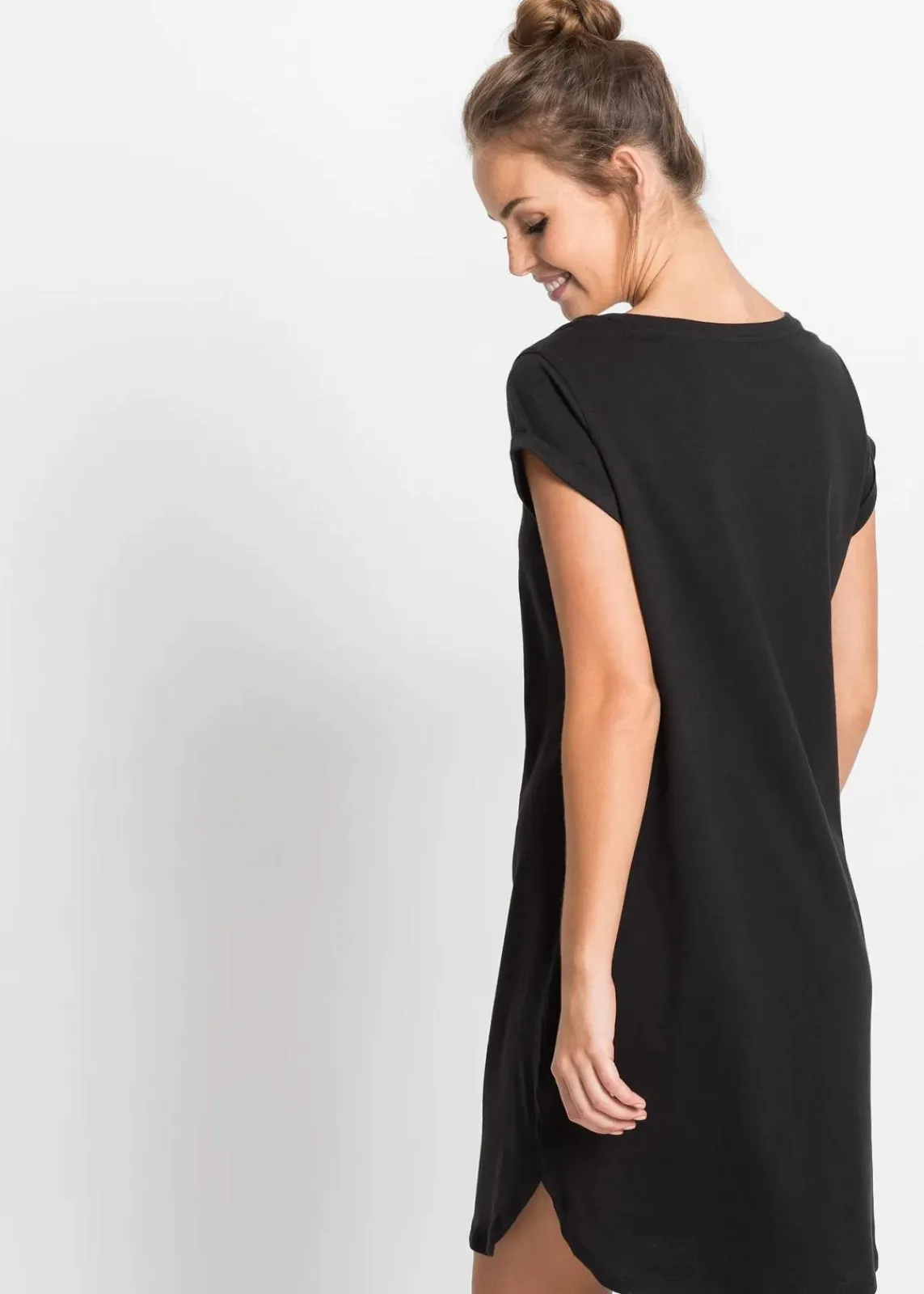 Kurzes Nachthemd aus reiner Bio-Baumwolle|bonprix Clearance